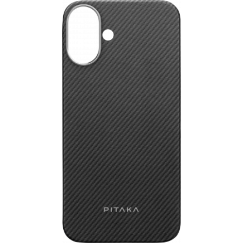 Чехол Pitaka Ultra-Slim Case для iPhone 16 Plus, черный
