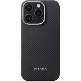 Чехол Pitaka Ultra-Slim Case для iPhone 16 Pro Max, черный
