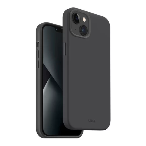 Uniq для iPhone 15 чехол LINO Grey (Magsafe)